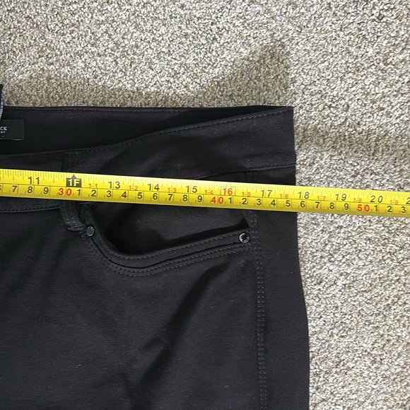 Gently loved black trousers; 5 pockets; sized 12S - Picture 8 of 8